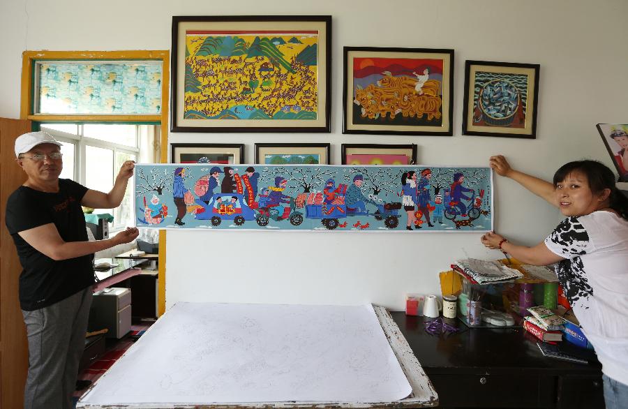 乡土气息浓郁的东丰农民画