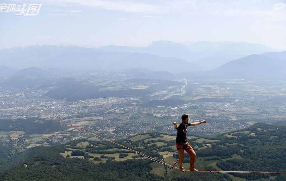 法男子469米高空行走 曾创世界纪录