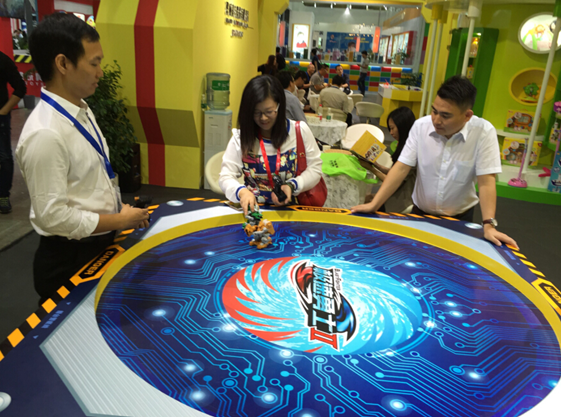 中国国际玩具展 骅威科技一展风采