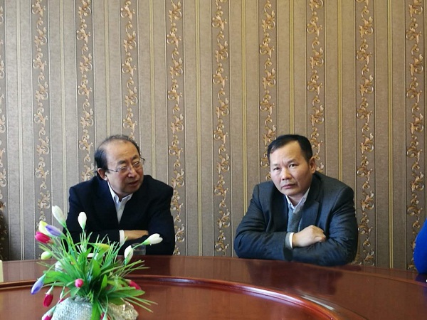 中国职教学会常务副会长刘占山到长春合隆职业