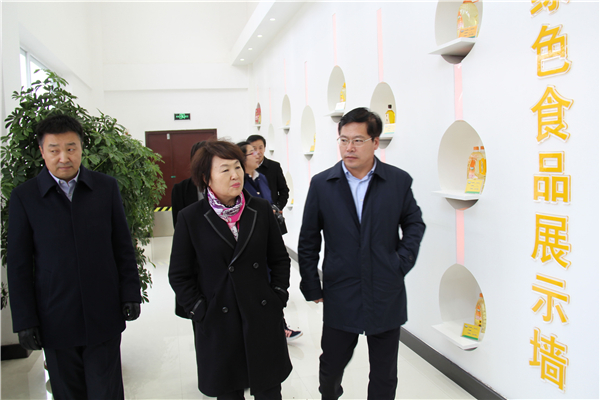 吉林省商务厅厅长丛红霞赴四平调研