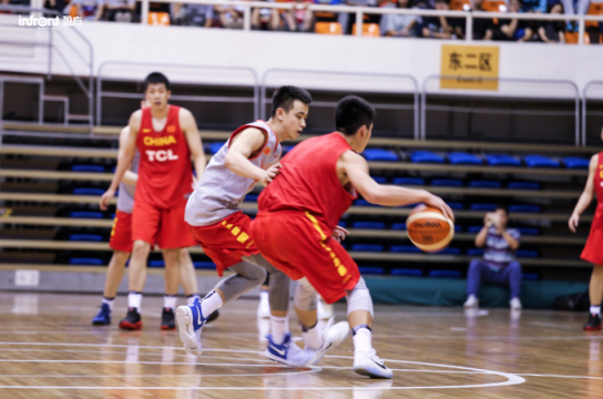 中澳国际男篮对抗赛在吉林市火热上演