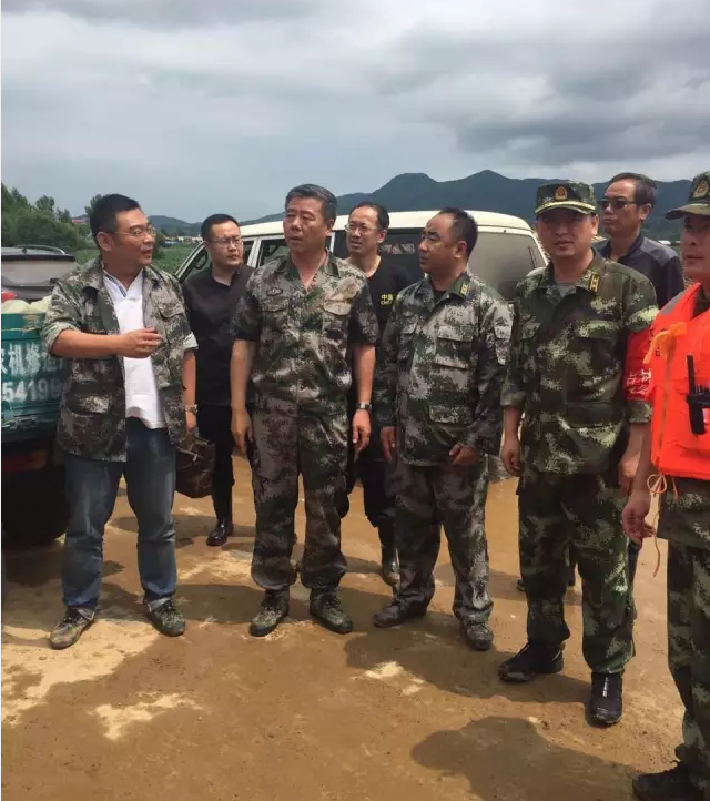 桦甸市横道河子乡抗击7·13特大暴雨灾害纪
