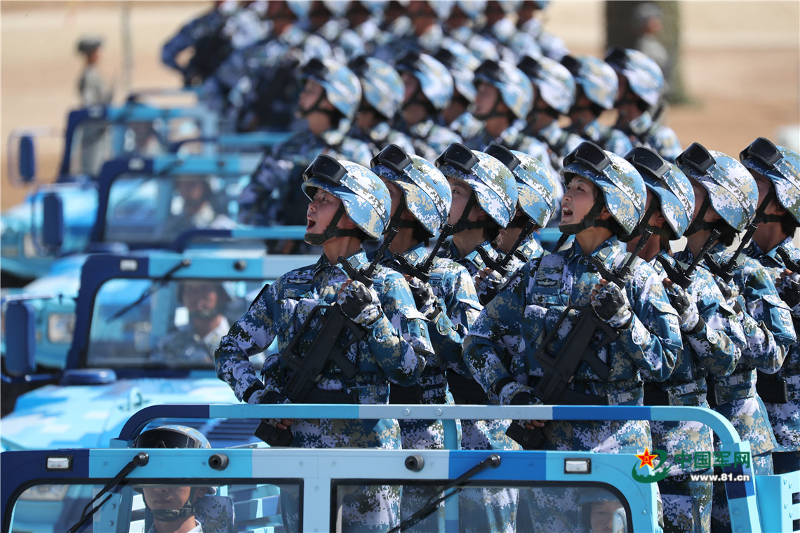 高清大图带你全景看阅兵(二)