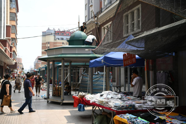 长春长江路步行街中央商业岛预计9月启用