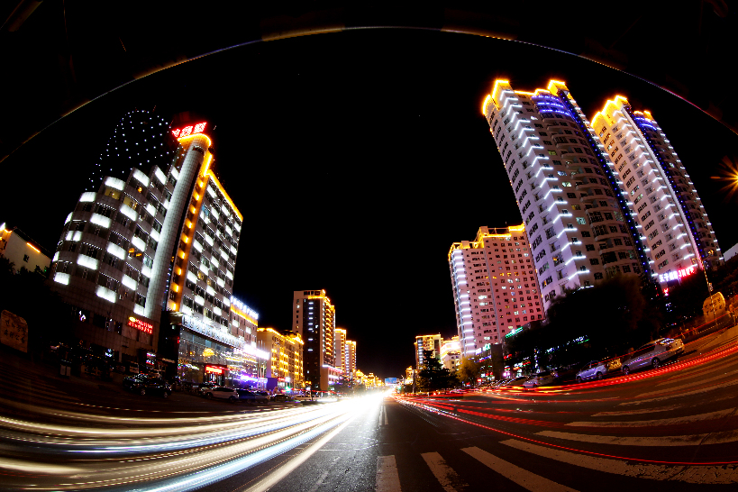 2018年延吉亮化升级 打造边陲不夜城