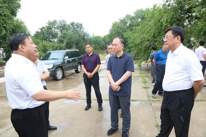吉林省生态环境保护督察组到通榆实地督查反馈
