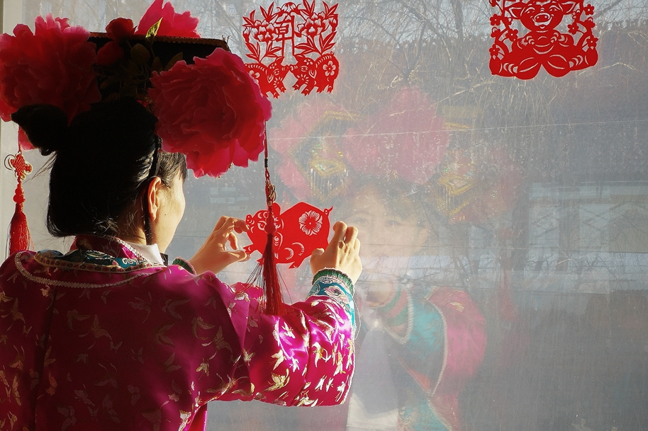剪窗花 写春联 包饺子…来吉林市体验浓浓的满
