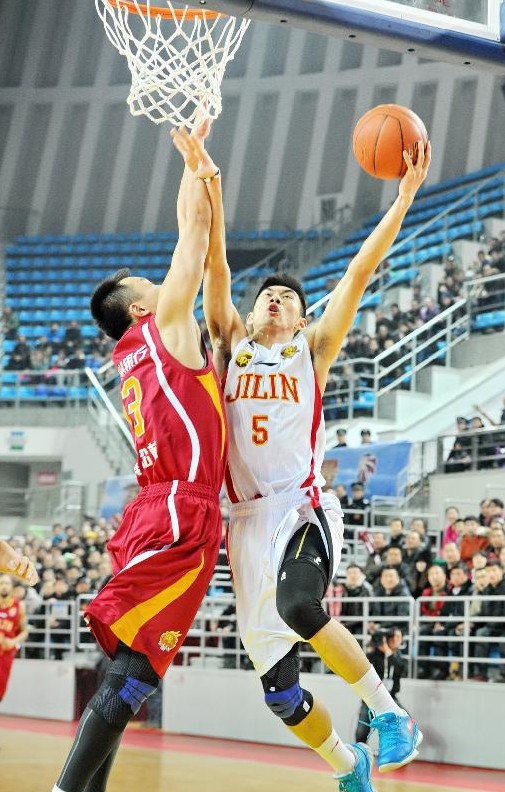 CBA常规赛:吉林东北虎胜浙江稠州银行