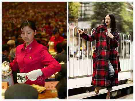 <em>人民大会堂女服务员</em>的美丽转身