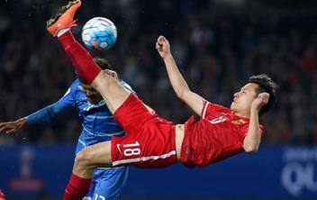 2018 世界杯预选赛  中国队4:0大胜马尔代夫 - 吉