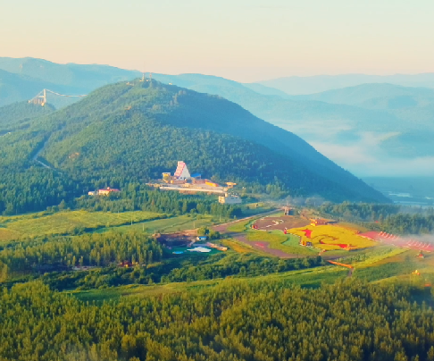 鸟瞰琵岩山