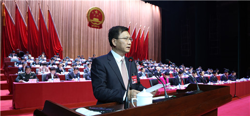 延边州十四届人大三次会议隆重开幕